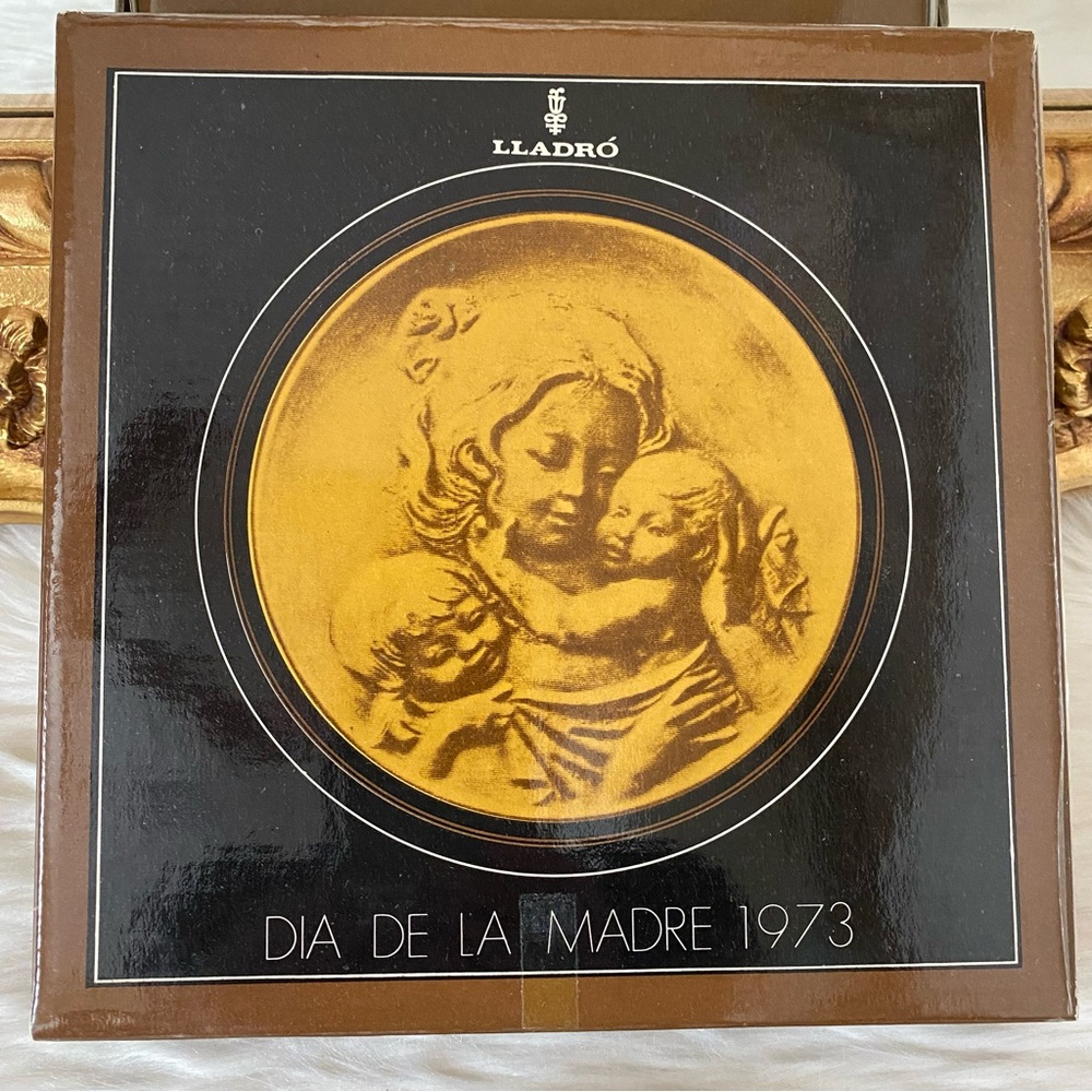LLADRO Mothers Day Dia de La Madre 1973 Vintage Plate - Picture 8 of 10